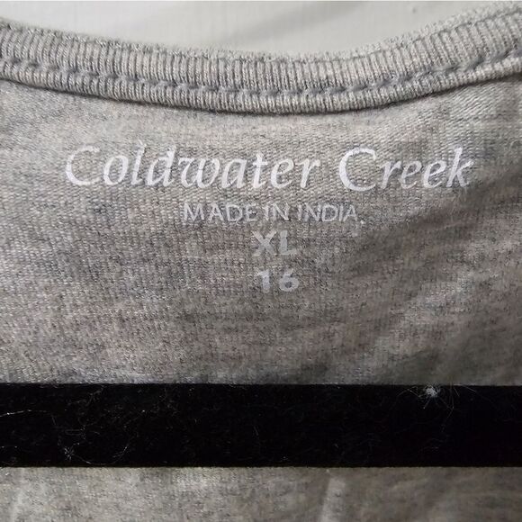 NWT Cold Water Creek Sequin Knit Tank Size XL/16 - Picture 6 of 6